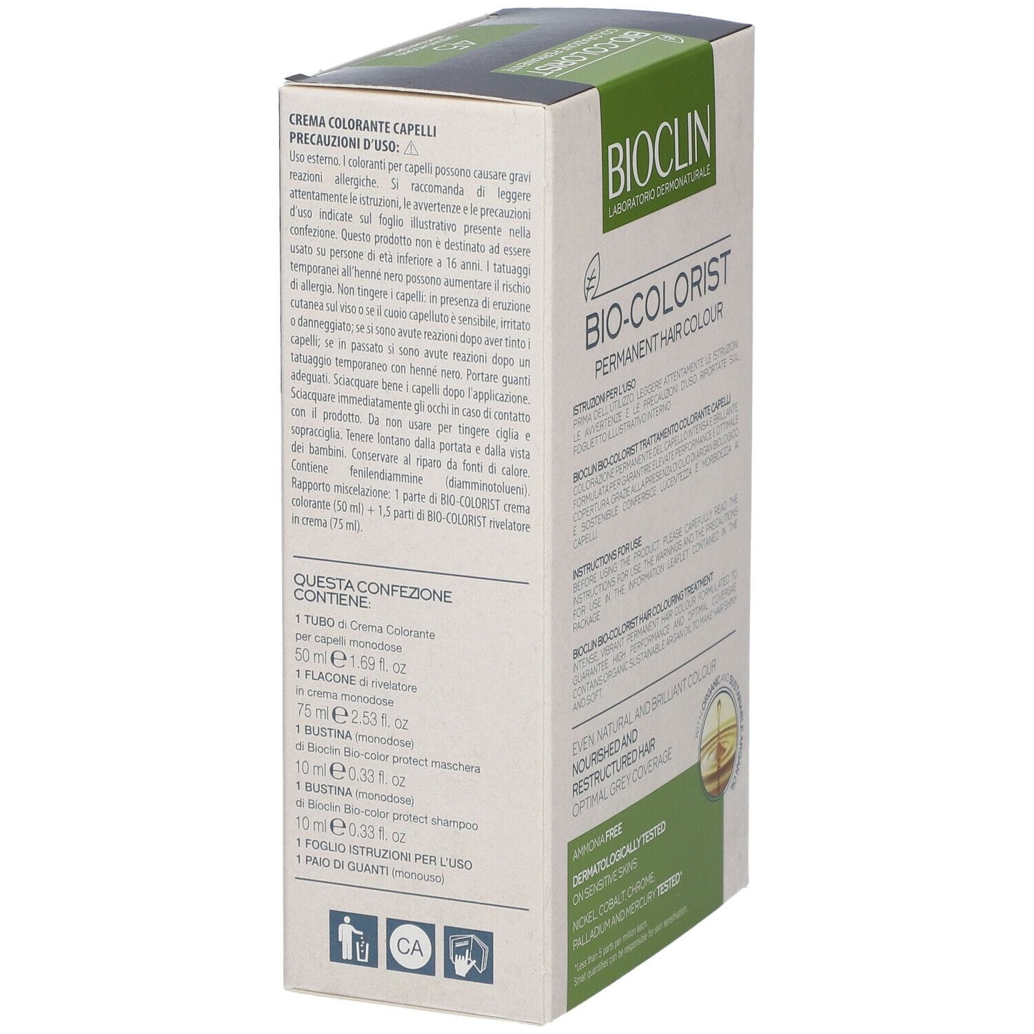 BIOCLIN BIO COLORIST 4,5 CASTANO MOGANO