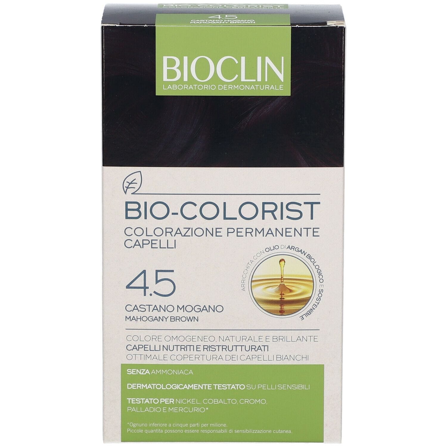 BIOCLIN BIO COLORIST 4,5 CASTANO MOGANO