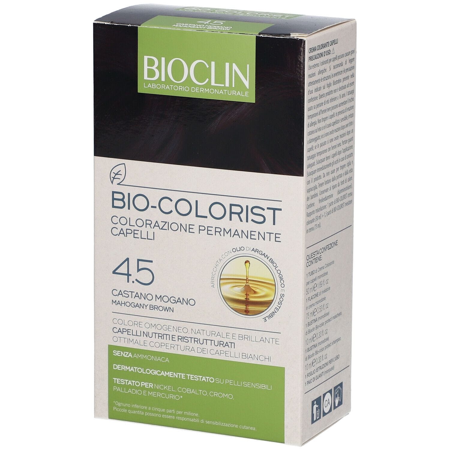 BIOCLIN BIO COLORIST 4,5 CASTANO MOGANO