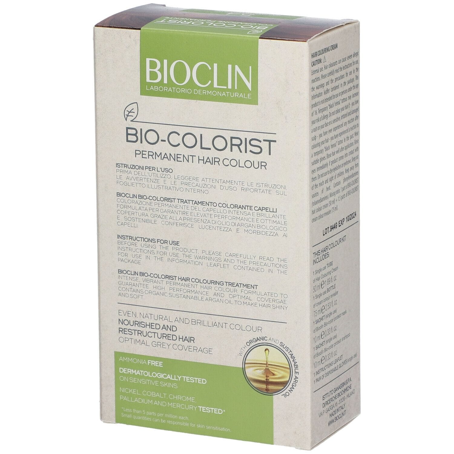BIOCLIN BIO COLORIST 5,4 CASTANO CHIARO RAME