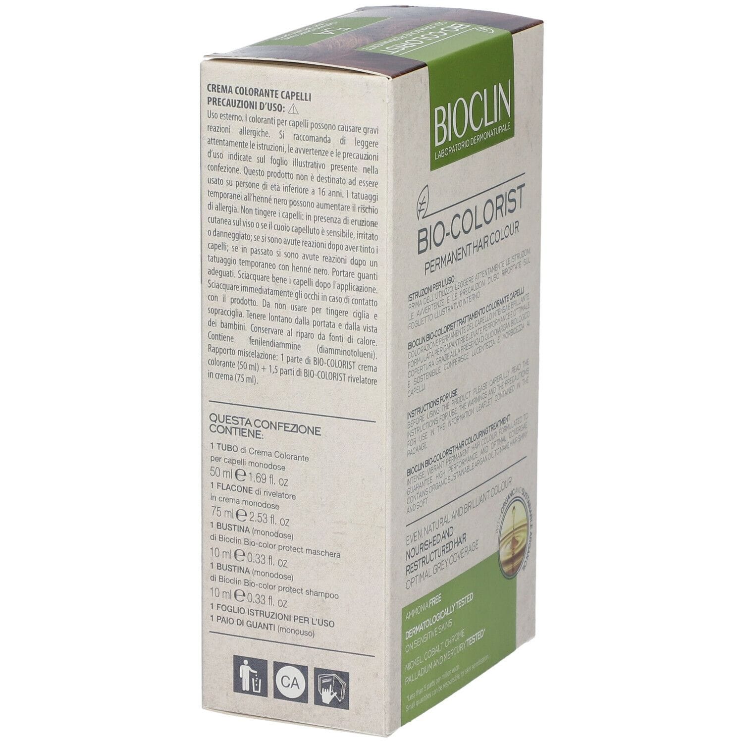 BIOCLIN BIO COLORIST 5,4 CASTANO CHIARO RAME