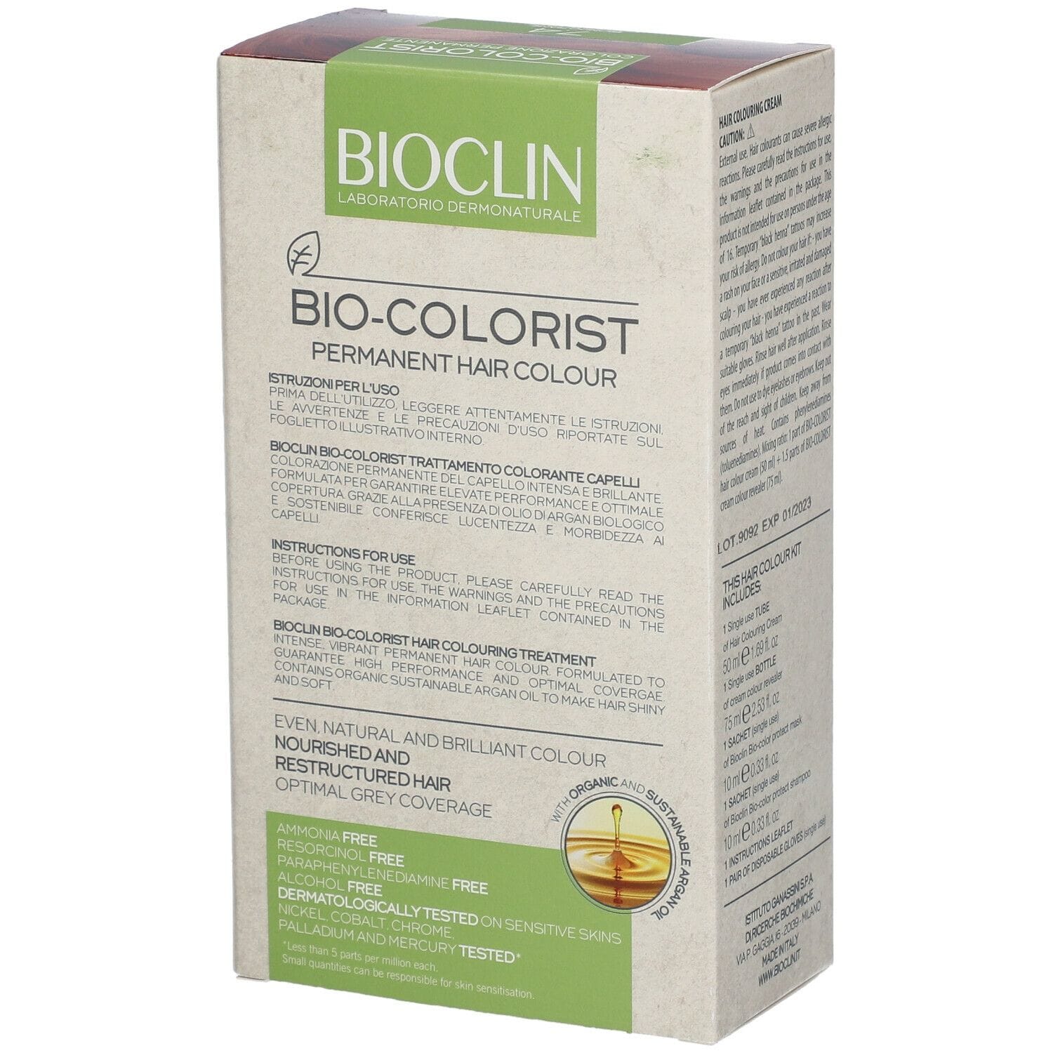 BIOCLIN BIO COLORIST 7,4 BIONDO RAME