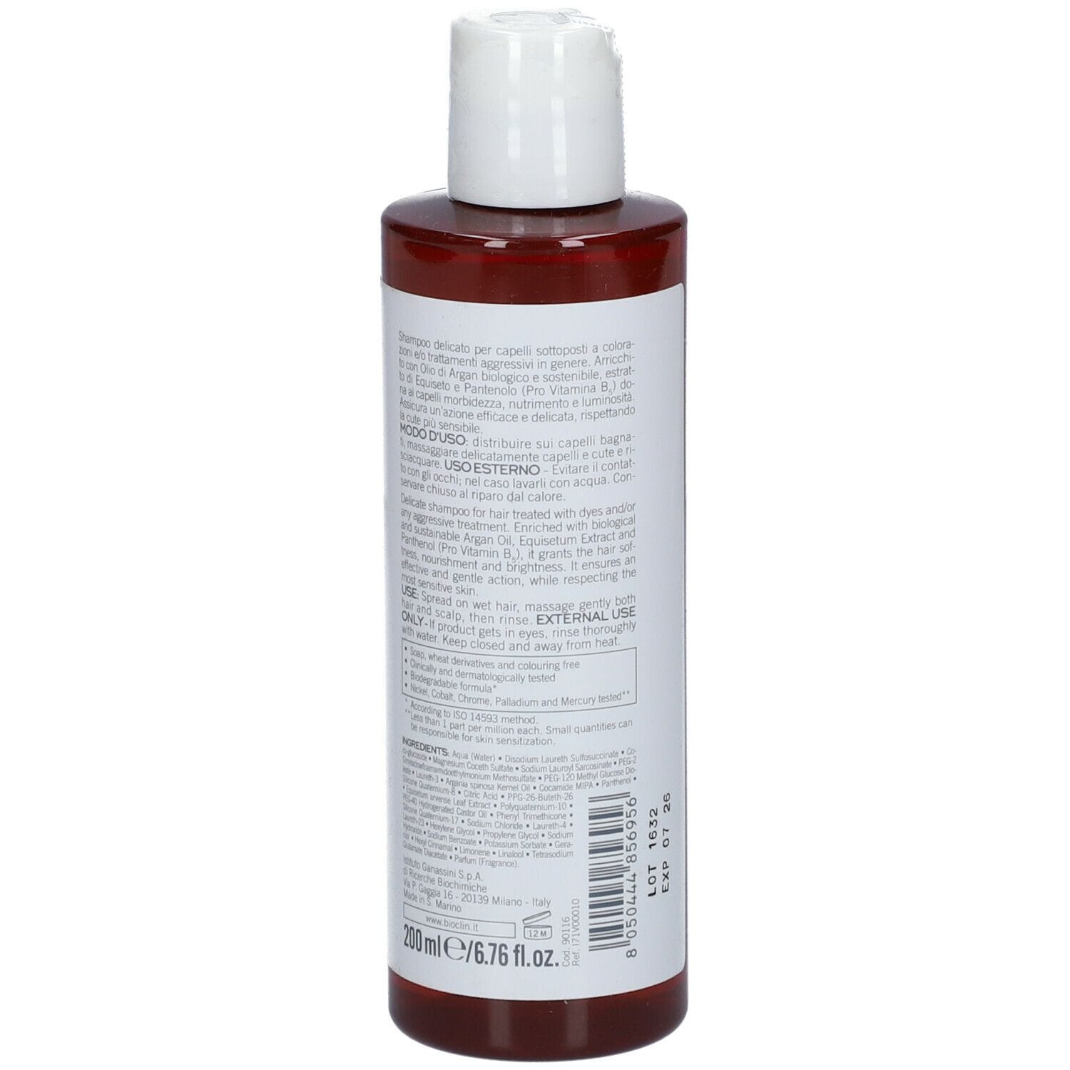 BIOCLIN BIO COLORIST PROTECT SHAMPOO POST COLORE 200 ML