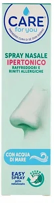 SPRAY NASALE IPERTONICO CARE FOR YOU 125 ML SPRAY NASALE IPERTONICO CARE FOR YOU 125 ML