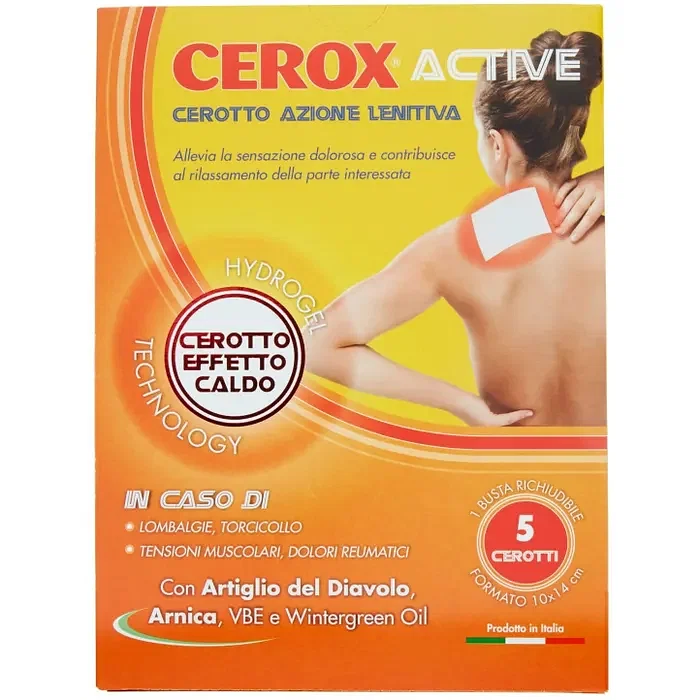 Cerox Active Azione Lenitiva Effetto Caldo 5 Pezzi