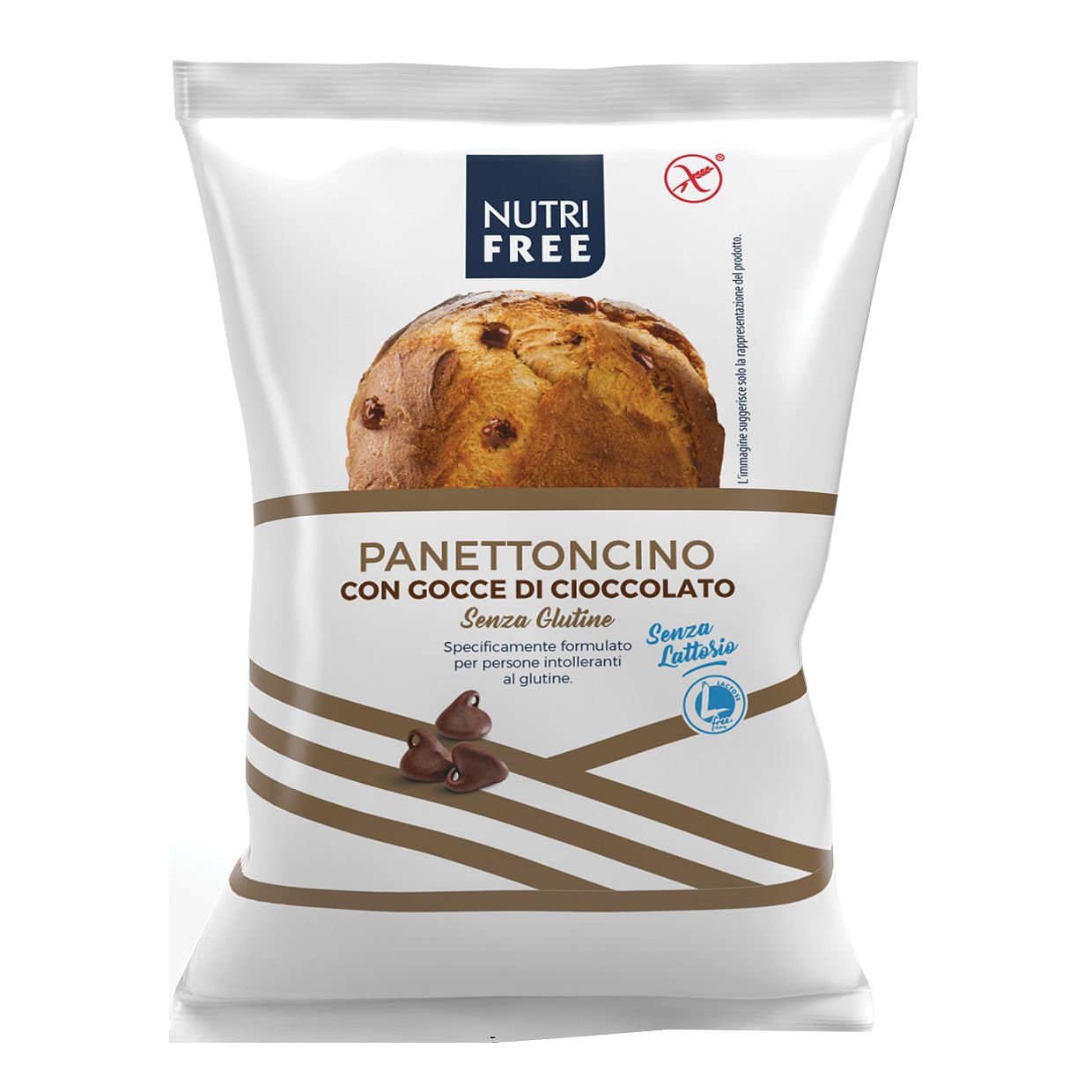 Nutrifree Panettoncino Gocce Di Cioccolato 100 G