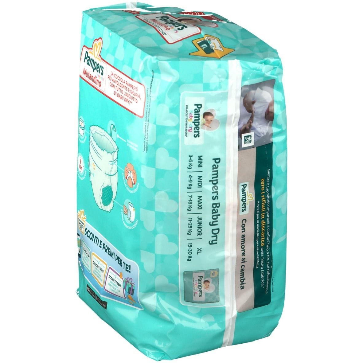 PAMPERS BABY DRY MUTANDINA XL 6 SMALL PACK 14 PEZZI