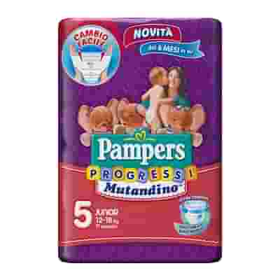 PAMPERS PROGRETGTGI MUTANDINO CP TG5 JUNIOR 17 PEZZI