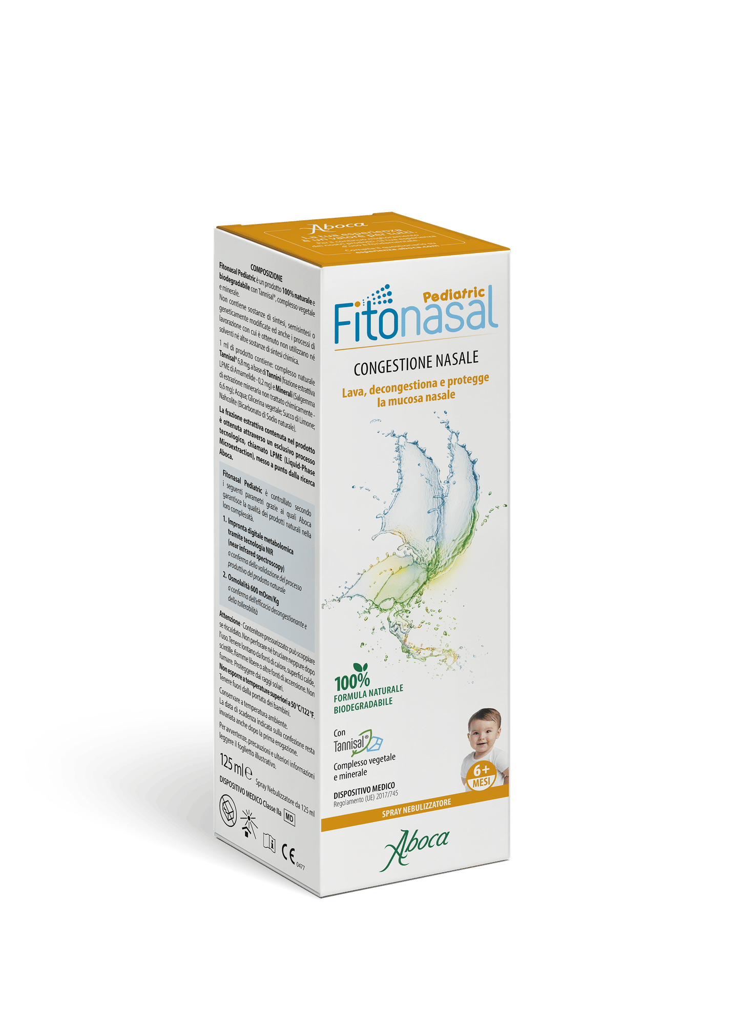 Fitonasal Pediatric Nebulizzatore Spray 125 Ml