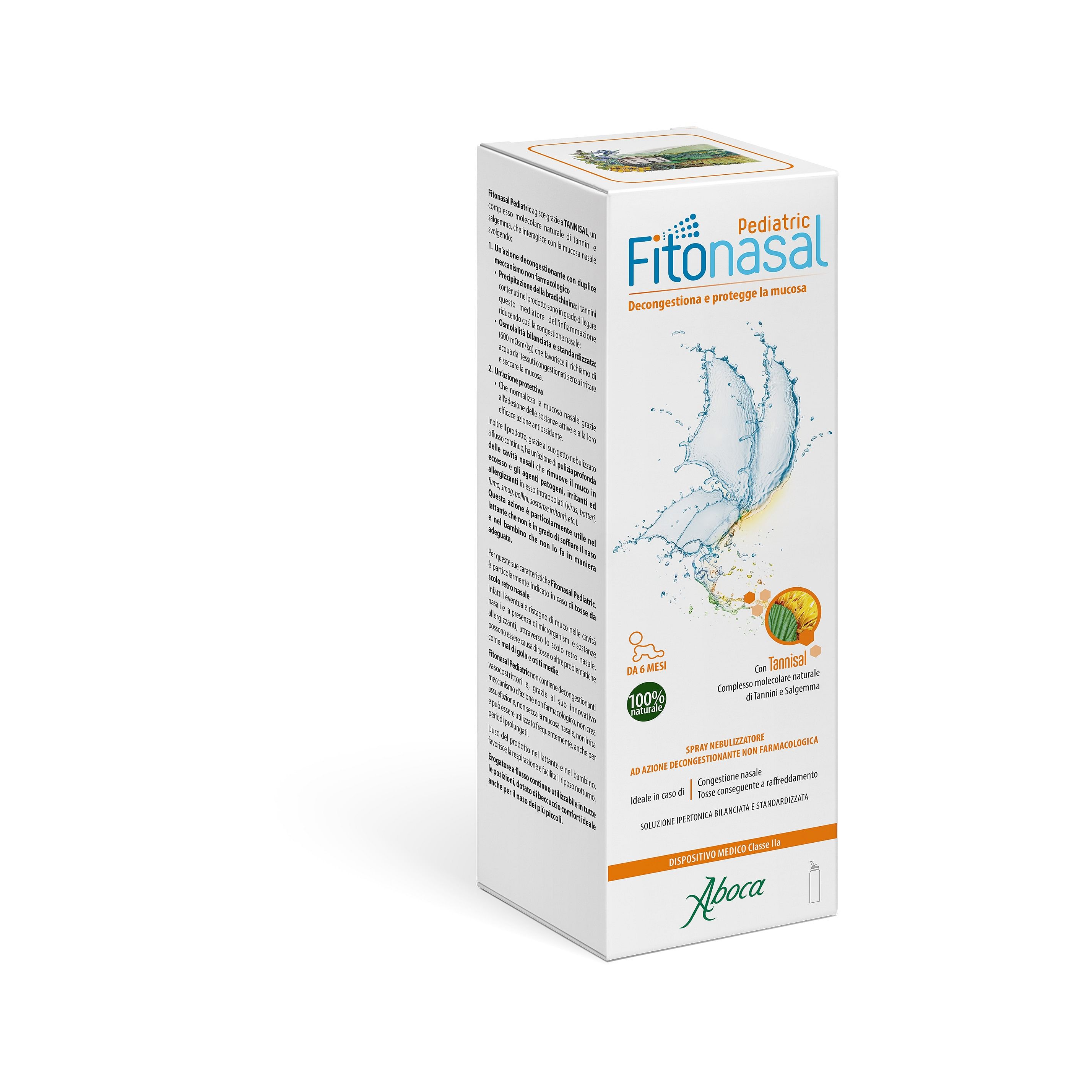 Fitonasal Pediatric Nebulizzatore Spray 125 Ml