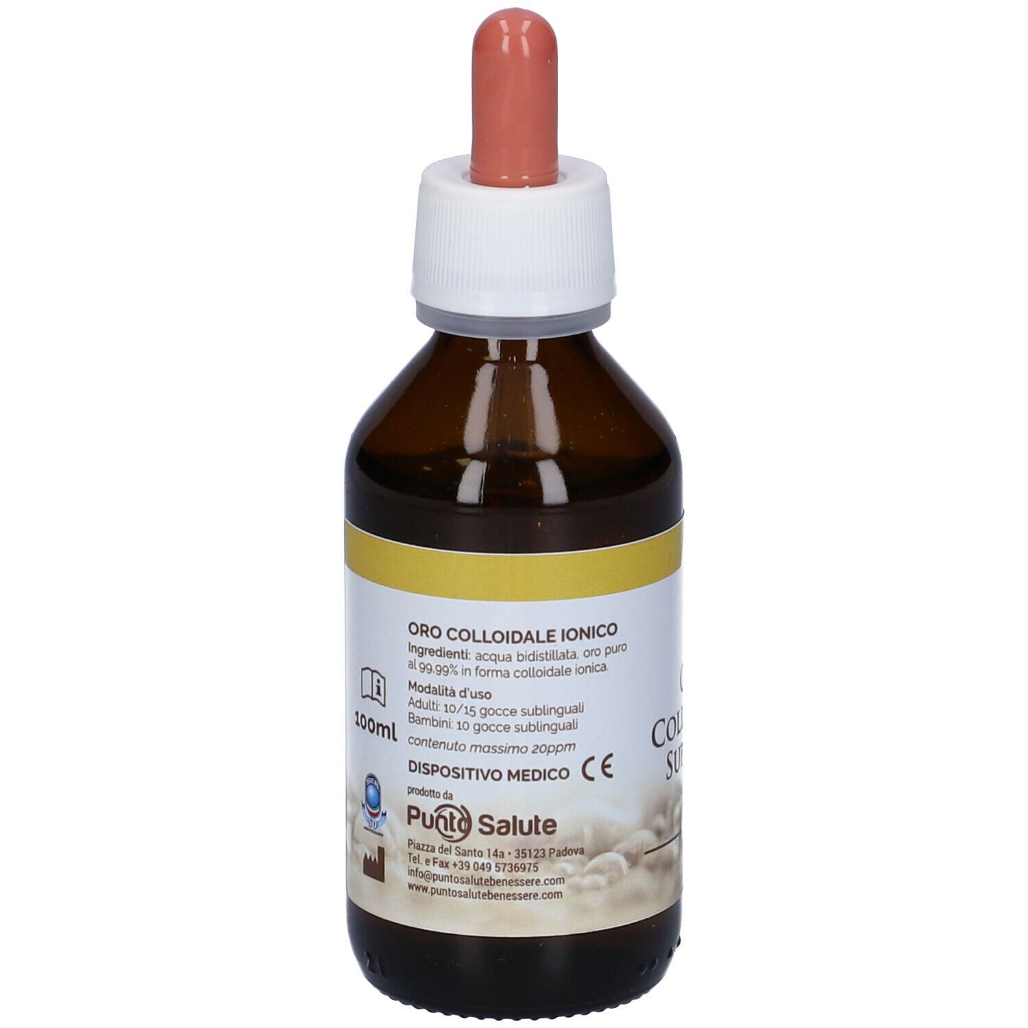 Oro Colloidale Supremo 20 Ppm 100 Ml