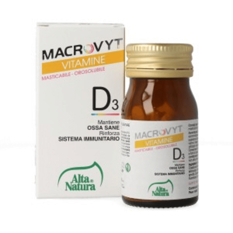 Macrovyt Vitamina D3 Veg 60 Compresse Orosolubili