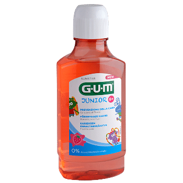 GUM JUNIOR MONSTER COLLUTORIO 300 ML PER BAMBINI DAI 6 ANNI IN SU