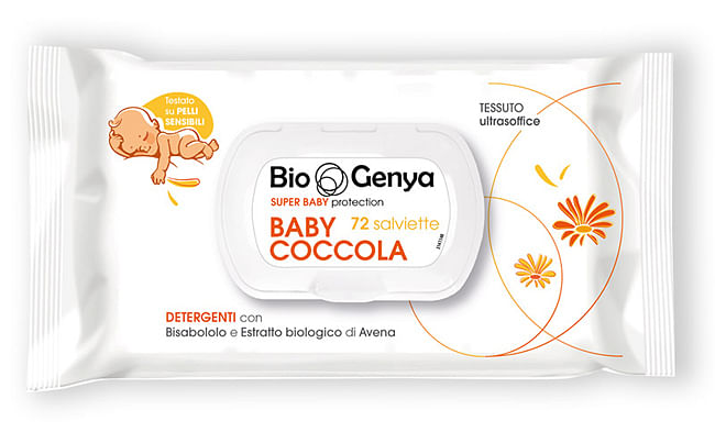 Biogenya Super Baby Protection 72 Salviette Baby Coccola Detergenti