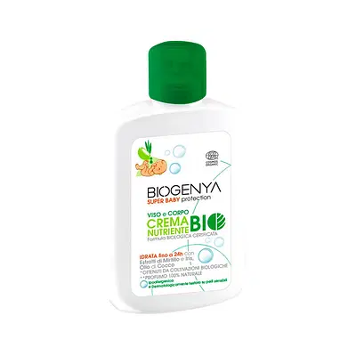 BIOGENYA SUPER BABY PROTECTION VISO E CORPO CREMA NUTRIENTE BIO 250 ML BIOGENYA SUPER BABY PROTECTION VISO E CORPO CREMA NUTRIENTE BIO 250 ML