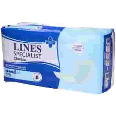PANNOLONE LINES SPECIALIST CLASSIC RETTANGOLARE CON BARRIERA CONTROL 30 PEZZI