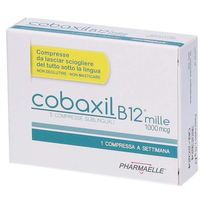 Cobaxil B12 1000 Mcg 5 Compresse Sublinguali