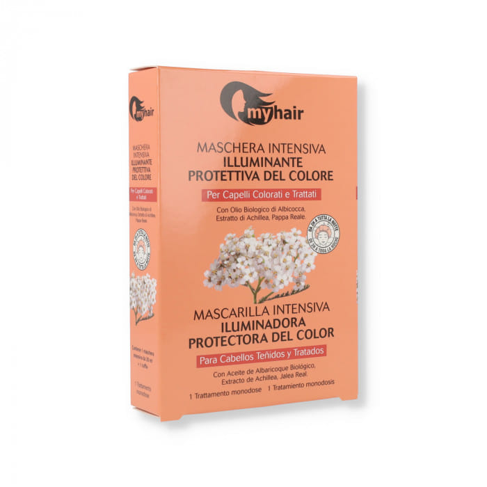 MY HAIR MASCHERA INT ILLUMINANTE PROTEZIONE COLORE 30 ML BUSTA + 1 CUFFIA