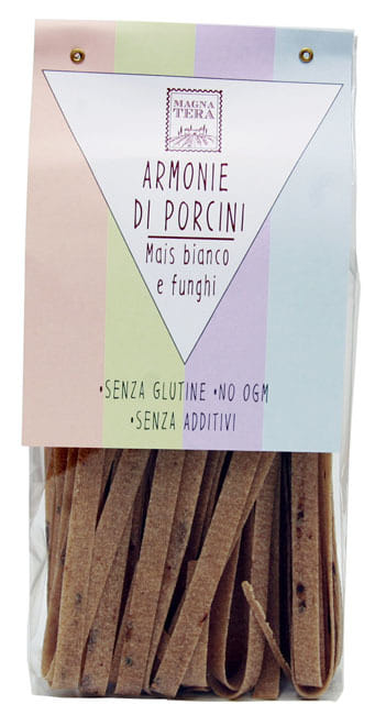 ARMONIE DI PORCINI PASTA DI MAIS BIANCO E FUNGHI PAPPARDELLE 250 G