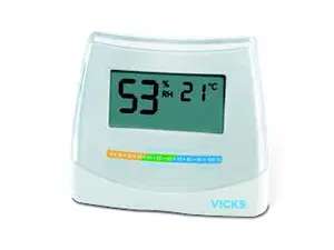 VICKS IGROMETRO E TERMOMETRO 2 IN 1 VICKS IGROMETRO E TERMOMETRO 2 IN 1