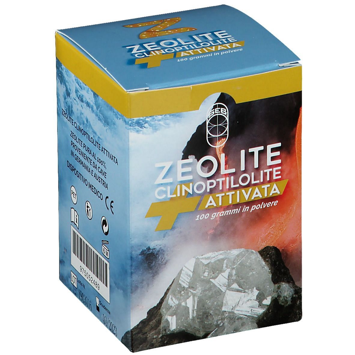 Zeolite Clinoptilolite Attivata Suprema Polvere 100 G