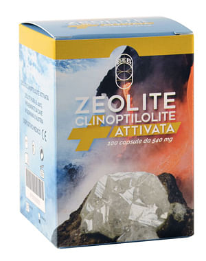 Zeolite Clinoptilolite Attivata Suprema 100 Capsule 540 Mg