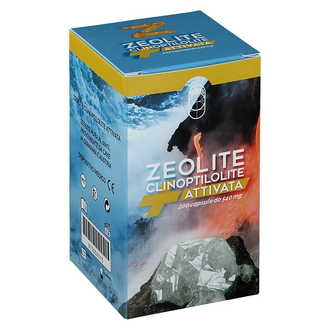 Zeolite Clinoptilolite Attivata Suprema 200 Capsule 540 Mg 108 G