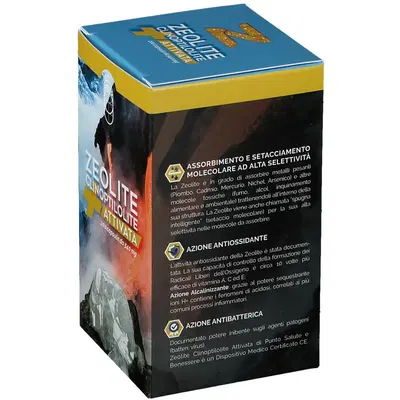 ZEOLITE CLINOPTILOLITE ATTIVATA SUPREMA 200 CAPSULE 540 MG 108 G ZEOLITE CLINOPTILOLITE ATTIVATA SUPREMA 200 CAPSULE 540 MG 108 G