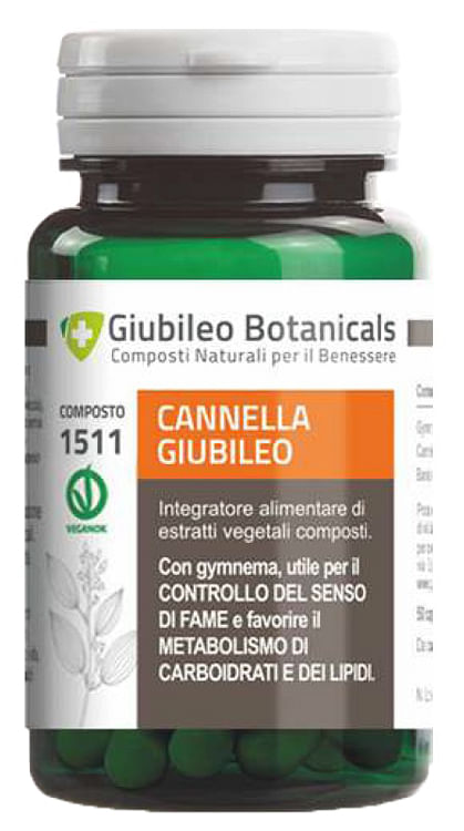 Giubileo Botanicals Cannella 50 Capsule