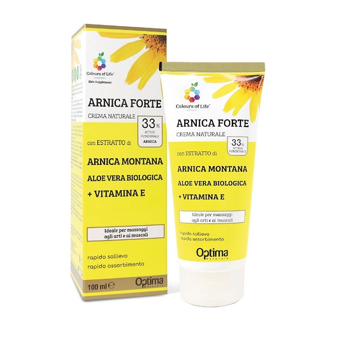 Colours Of Life Skin Supplement Arnica Forte 33% Crema 100 Ml