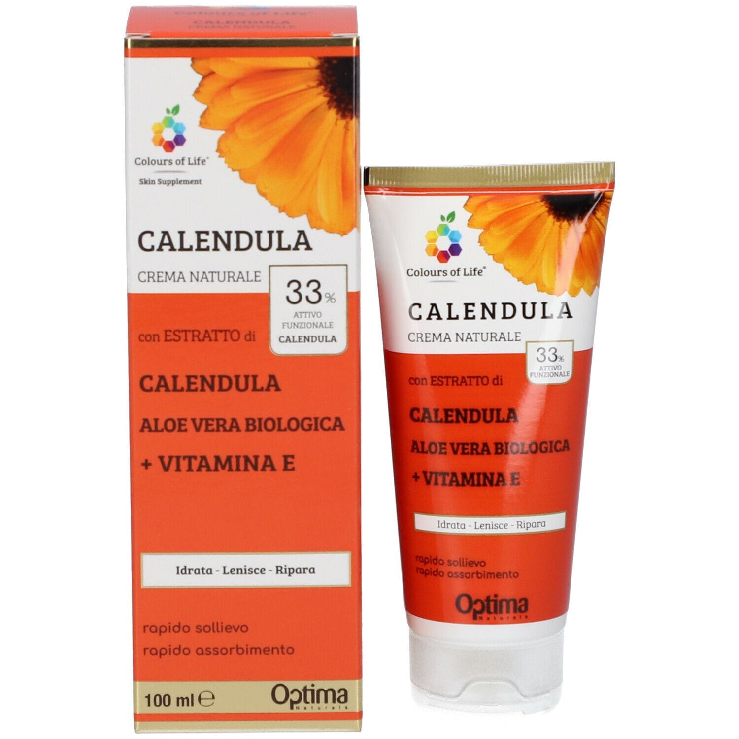 COLOURS OF LIFE SKIN SUPPLEMENT CALENDULA CREMA 100 ML