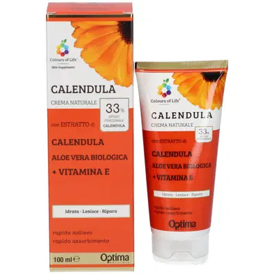 COLOURS OF LIFE SKIN SUPPLEMENT CALENDULA CREMA 100 ML COLOURS OF LIFE SKIN SUPPLEMENT CALENDULA CREMA 100 ML