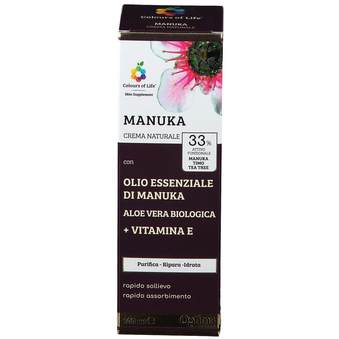 COLOURS OF LIFE SKIN SUPPLEMENT MANUKA CREMA 100 ML