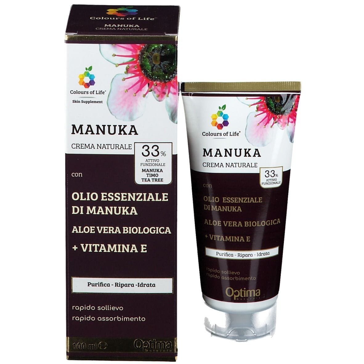 COLOURS OF LIFE SKIN SUPPLEMENT MANUKA CREMA 100 ML