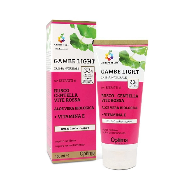Colours Of Life Skin Supplement Gambe Light Crema 100 Ml