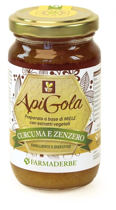 Apigola Miele Curcuma E Zenzero 250 G