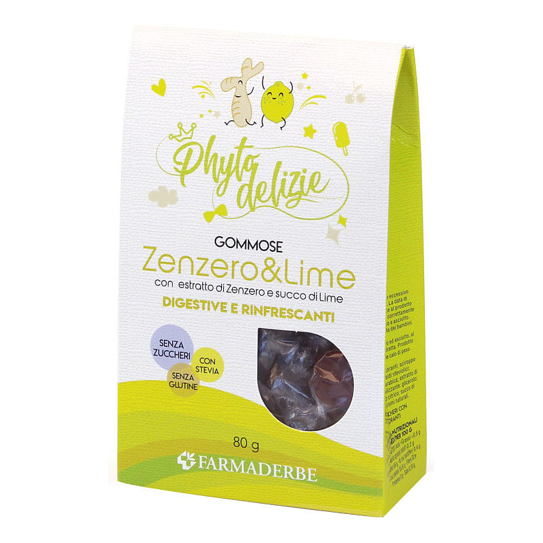 Phyto Delizie Gommose Zenzero Lime 80 G