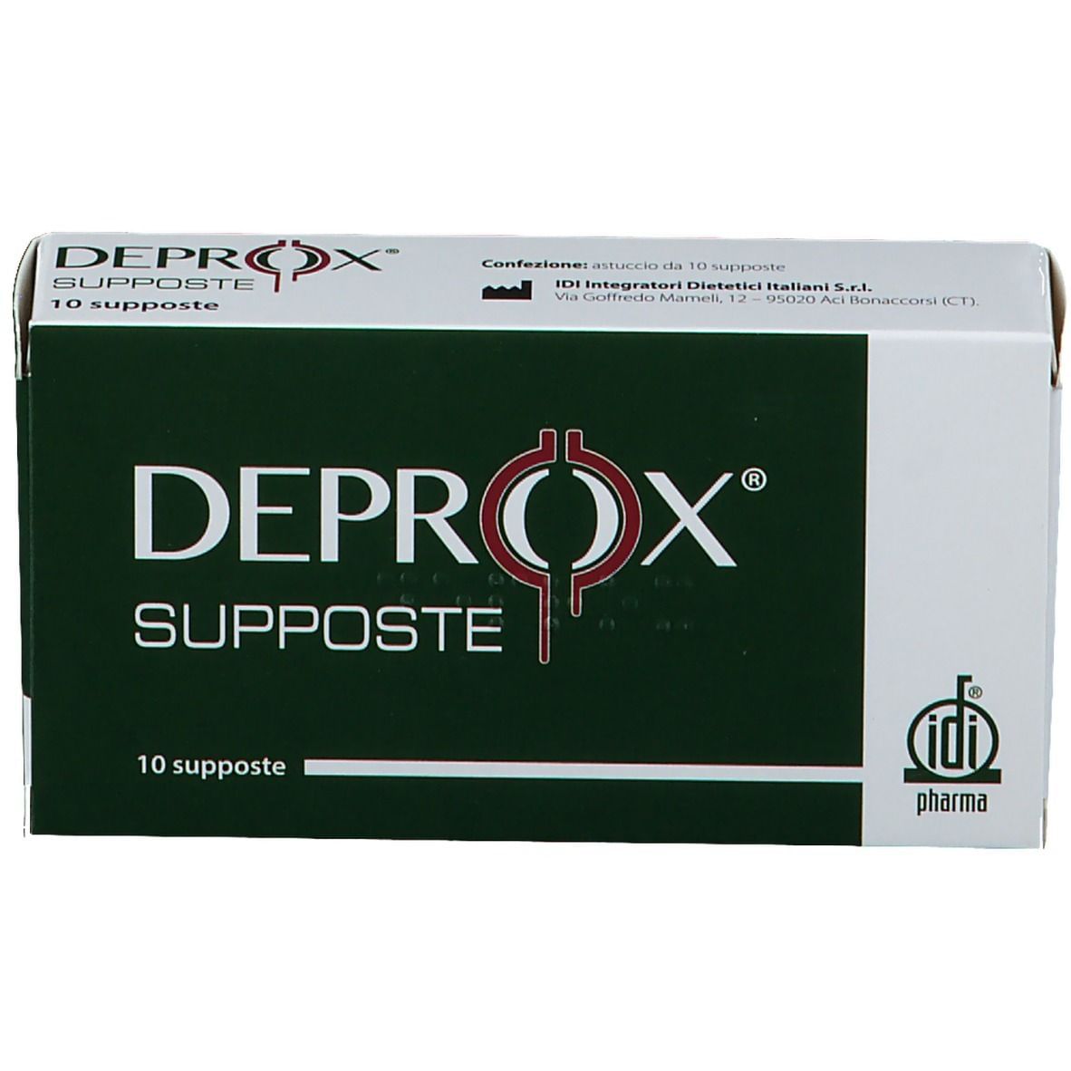 DEPROX 10 SUPPOSTE