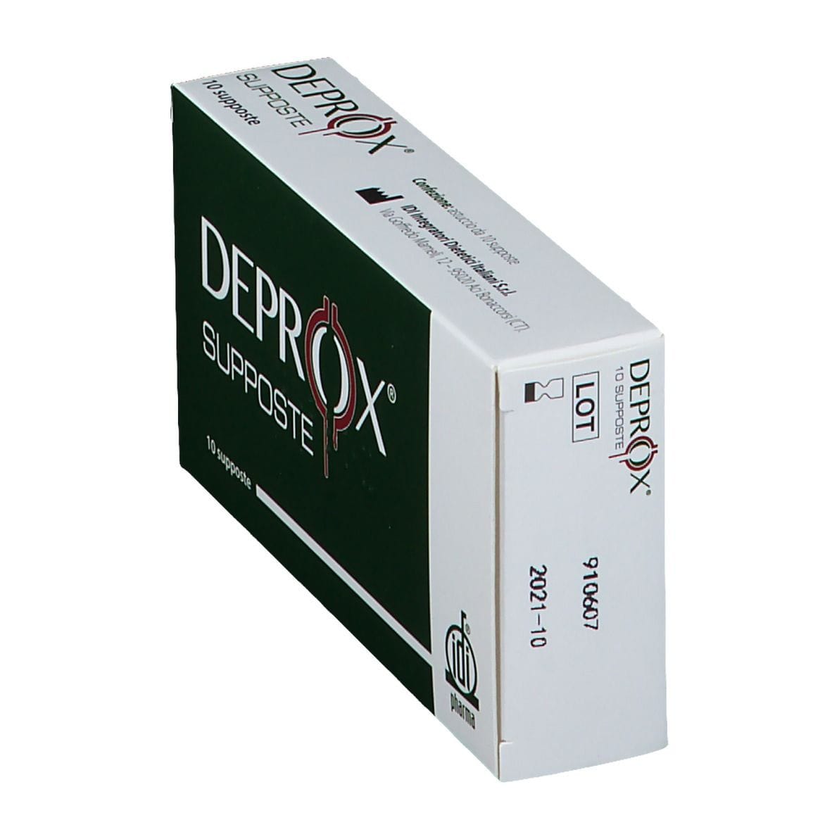 DEPROX 10 SUPPOSTE