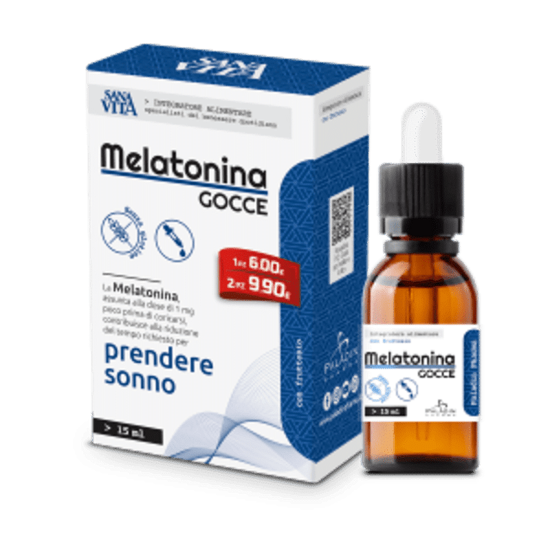 Sanavita Melatonina Gocce 15 Ml