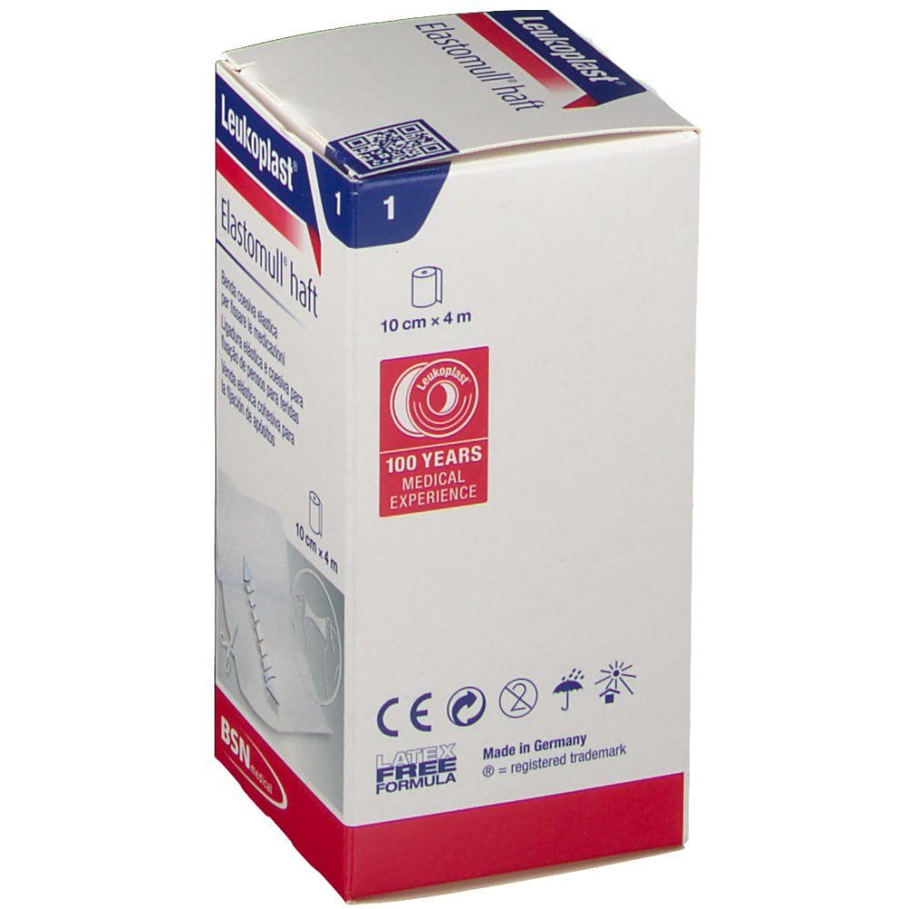 BENDA LEUKOPLAST ELASTOMULL HAFT 10 CM X 4 M