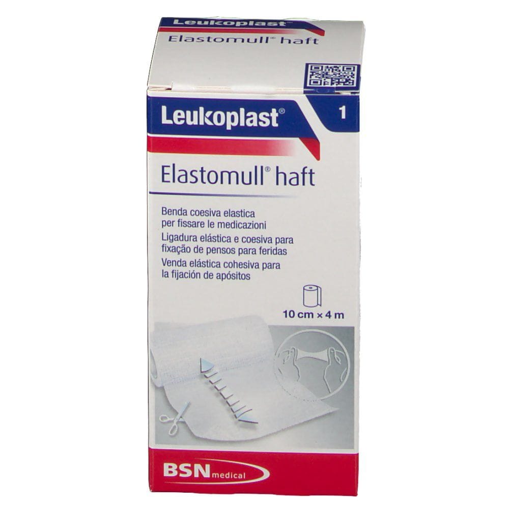 BENDA LEUKOPLAST ELASTOMULL HAFT 10 CM X 4 M
