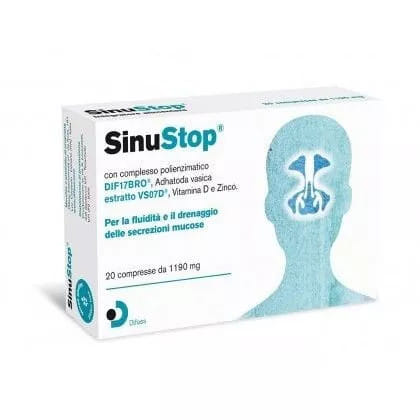 SINUSTOP 20 COMPRESSE DA 1190 MG