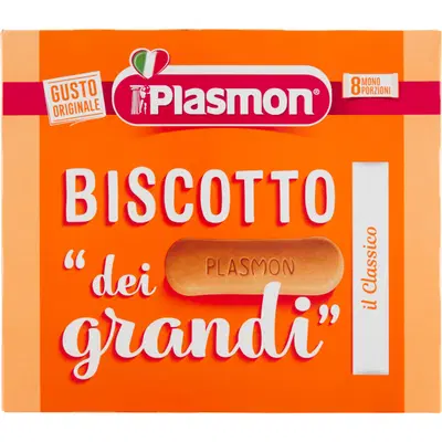 PLASMON BISCOTTI DEI GRANDI 8 MONOPORZIONI PLASMON BISCOTTI DEI GRANDI 8 MONOPORZIONI