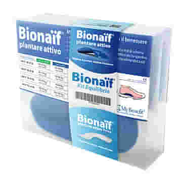 KIT EQUILIBRIO BIONAIF PLANTARE ATTIVO VERDE MEDIO DAL 38 AL 42 60-70 KG