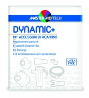 MASTER AID TECH DYNAMIC+ KIT ACCESSORI DI RICAMBIO AMPOLLA + MASCHERA ADULTI + MASCHERA BAMBINI + 2 FILTRI ARIA + BOCCAGLIO + FORCELLA NASALE + TUBO RACCORDO PVC