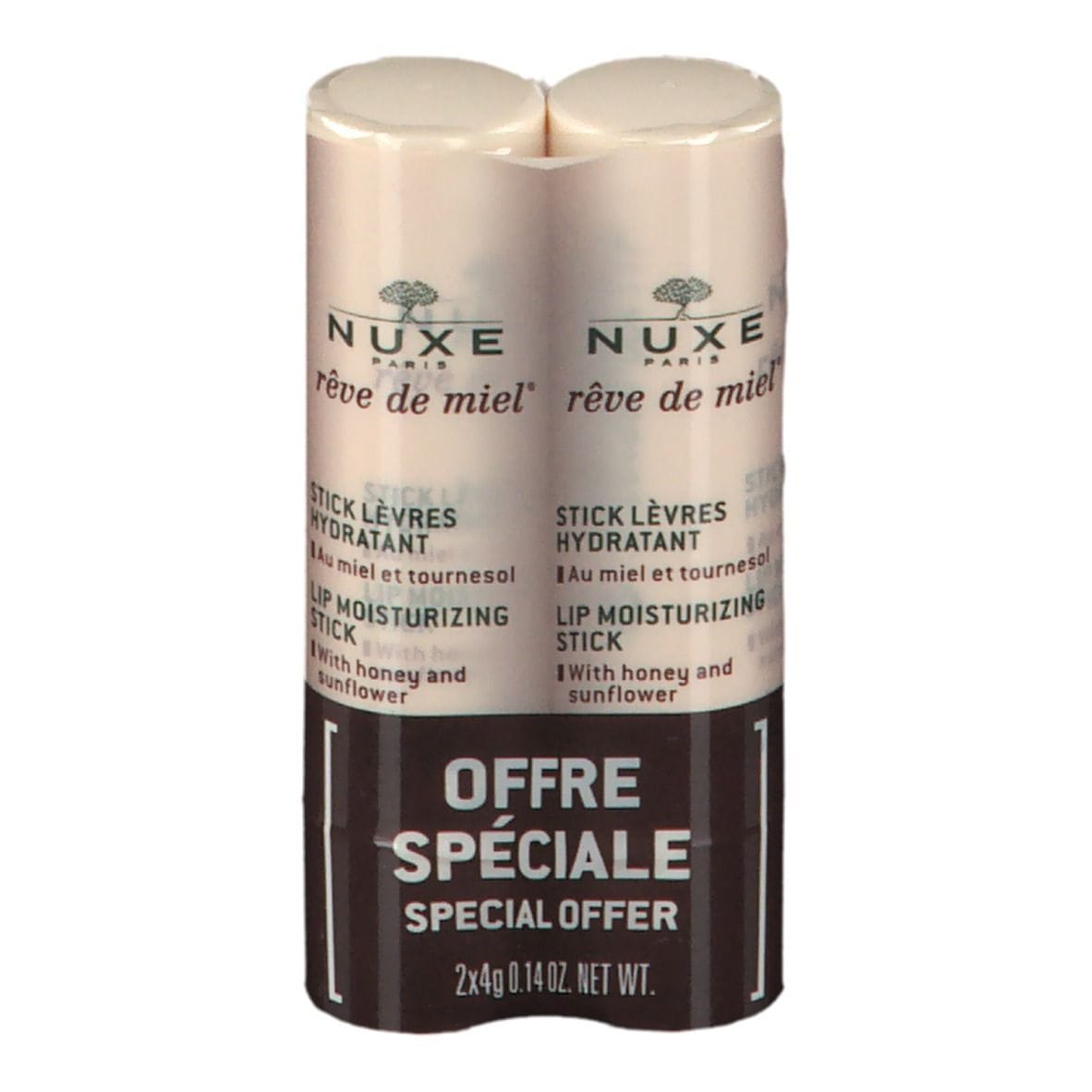 NUXE REVE DE MIEL DUO STICK LABBRA IDRATANTE 2X4 G