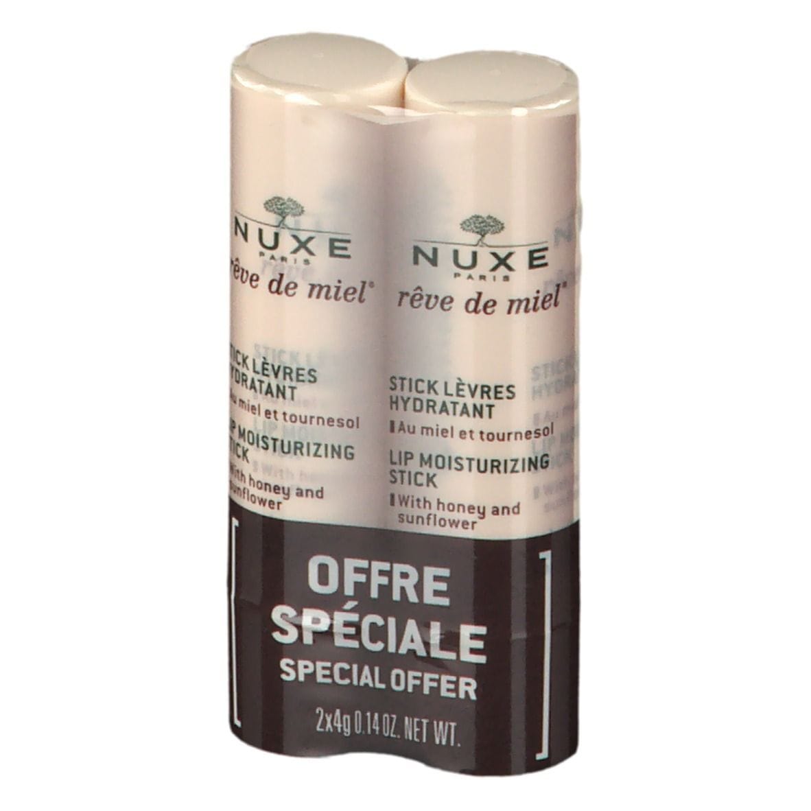 NUXE REVE DE MIEL DUO STICK LABBRA IDRATANTE 2X4 G