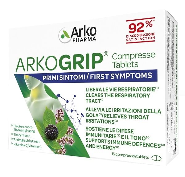 ARKOGRIP 15 COMPRESSE