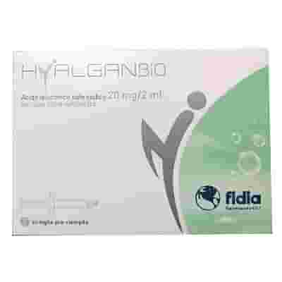 SIRINGA HYALGANBIO INTRA-ARTICOLARE 20MG 2 ML 5 PEZZI